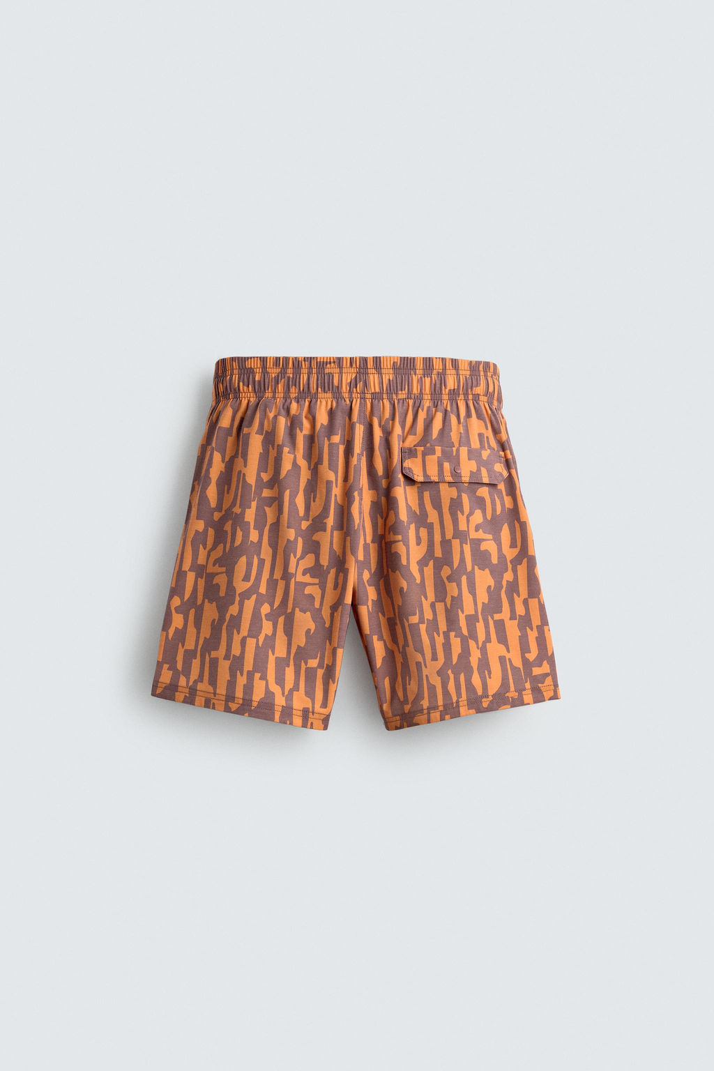 BA?O LARGO ESTAMPADO ABSTRACTO / Naranja - Zara фото 2