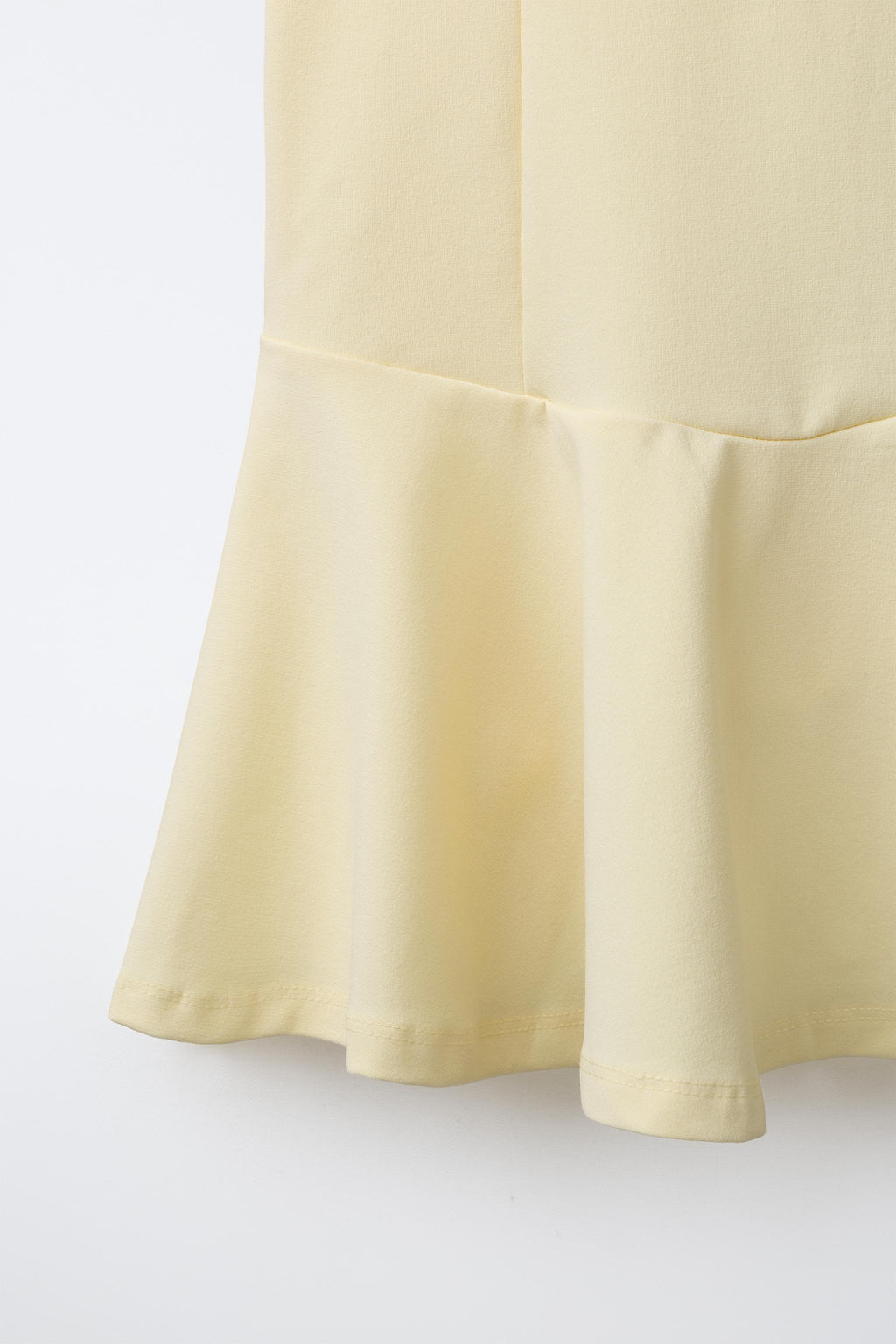VESTIDO FALDA VUELO / Amarillo pastel - Zara фото 7