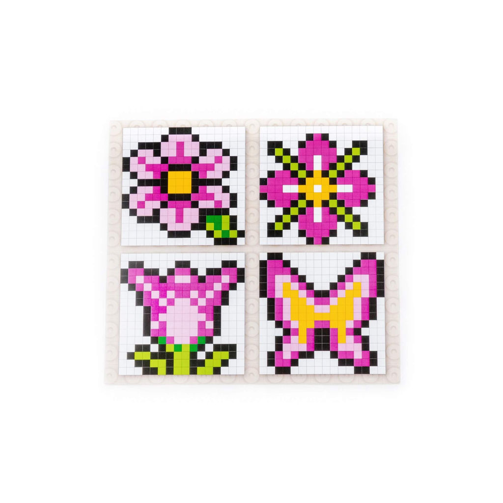 Конструктор Классик Мозаика №14 (цветы) (350 элементов) (в пакете) - Полесье фото 7