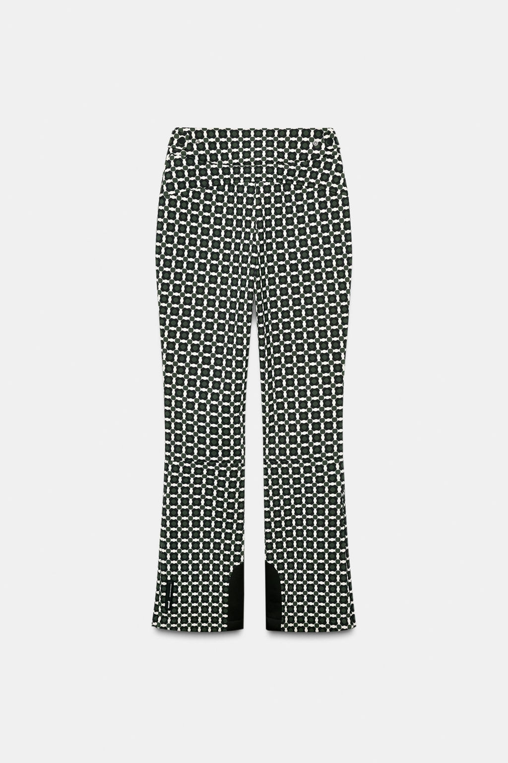 PANTAL?N FLARE WATER RESISTANT WINDPROOF RECCO® TECHNOLOGY SKI COLLECTION / Verde / Crudo