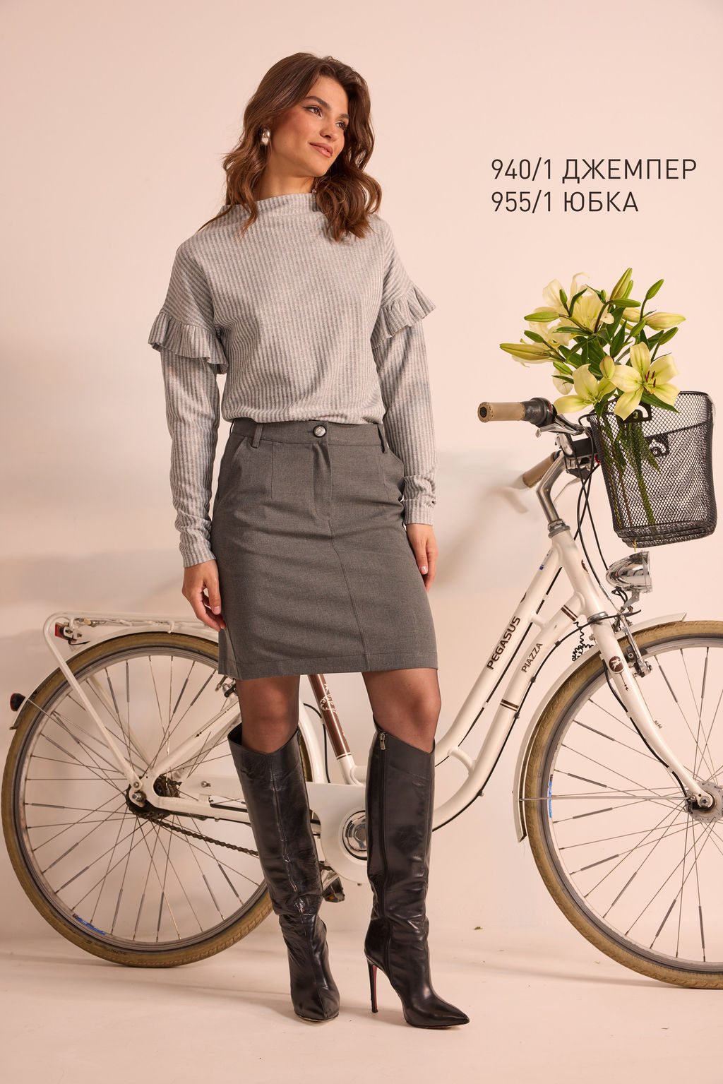 Джемпер  940/1 - Niv niv fashion фото 6