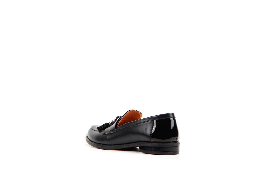 Лоферы EDART 117.madonna 9g.black+laq  фото 3