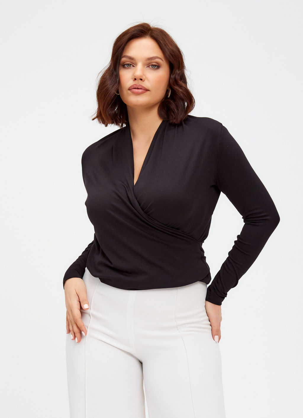 Джемпер женский KATHARINA KROSS KK-JP-002R-V1-чёрный  фото 8