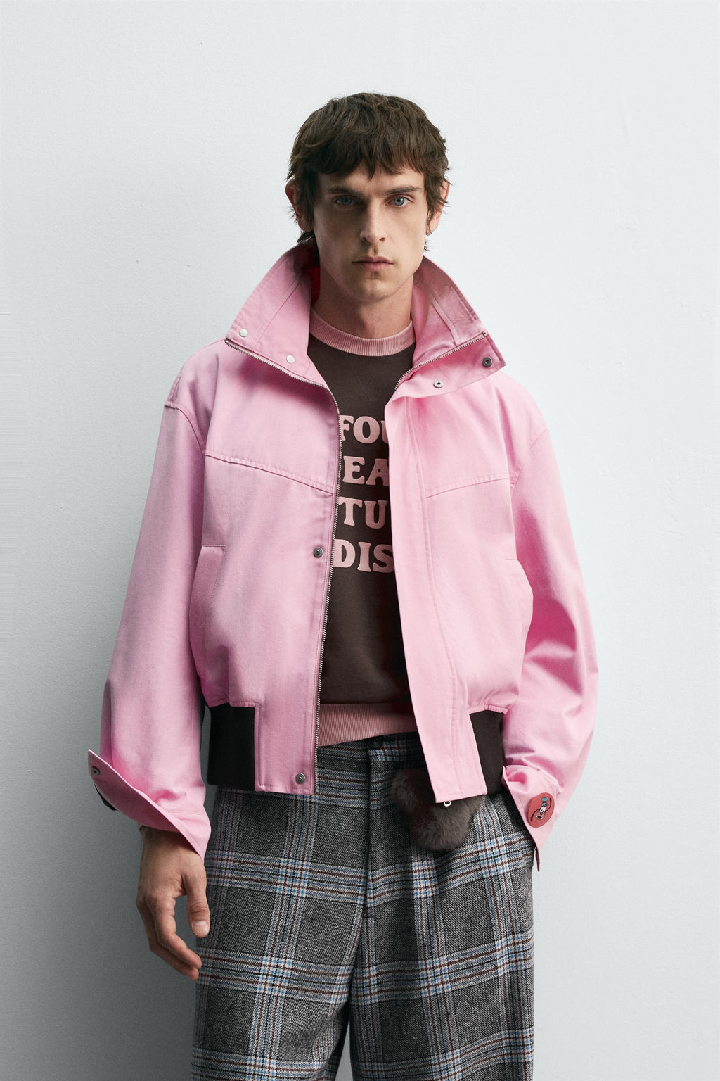 CONTRAST JACKET HARRY LAMBERT FOR ZARA X DISNEY  фото 2
