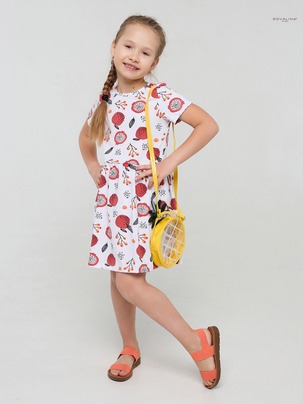 Платье Лето маракуйя - Sovalina фото 3