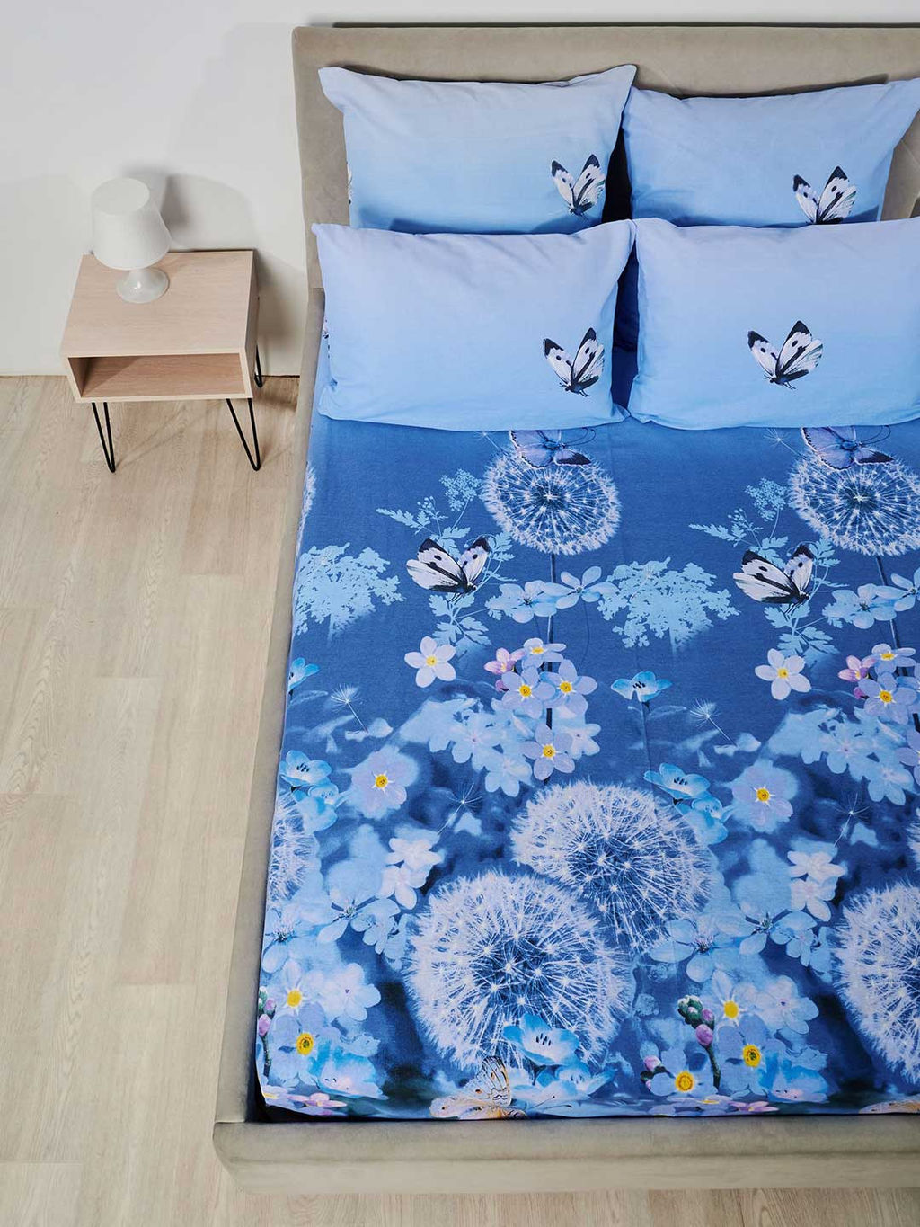 КПБ бязь Премиум - Одуванчики 1.5 сп. (нав.70х70)