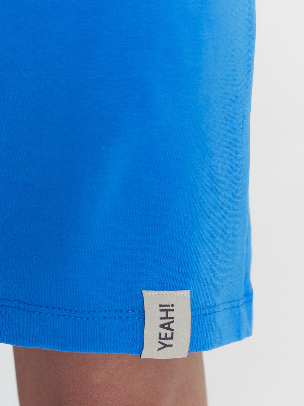 Комплект для мальчиков (футболка, шорты) молочно-голубой с печатью - Mark formelle фото 7