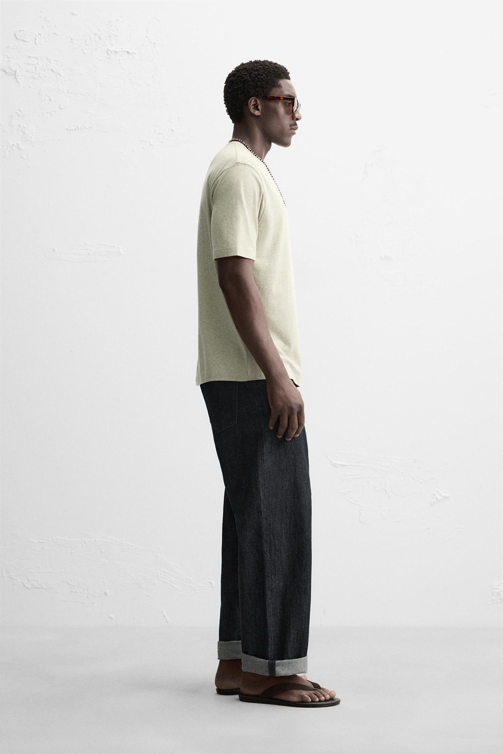 TEXTURED T-SHIRT - Zara фото 4