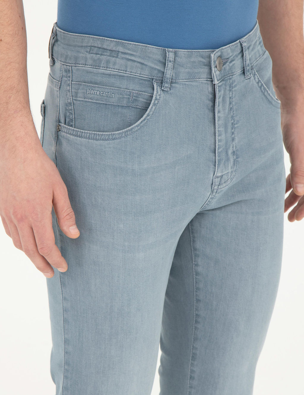 A__k Mavi Slim Fit Jean Pantolon