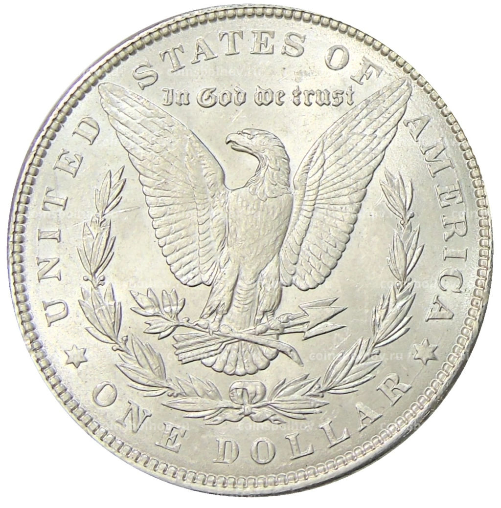 1 доллар 1887 года США Доллар Моргана