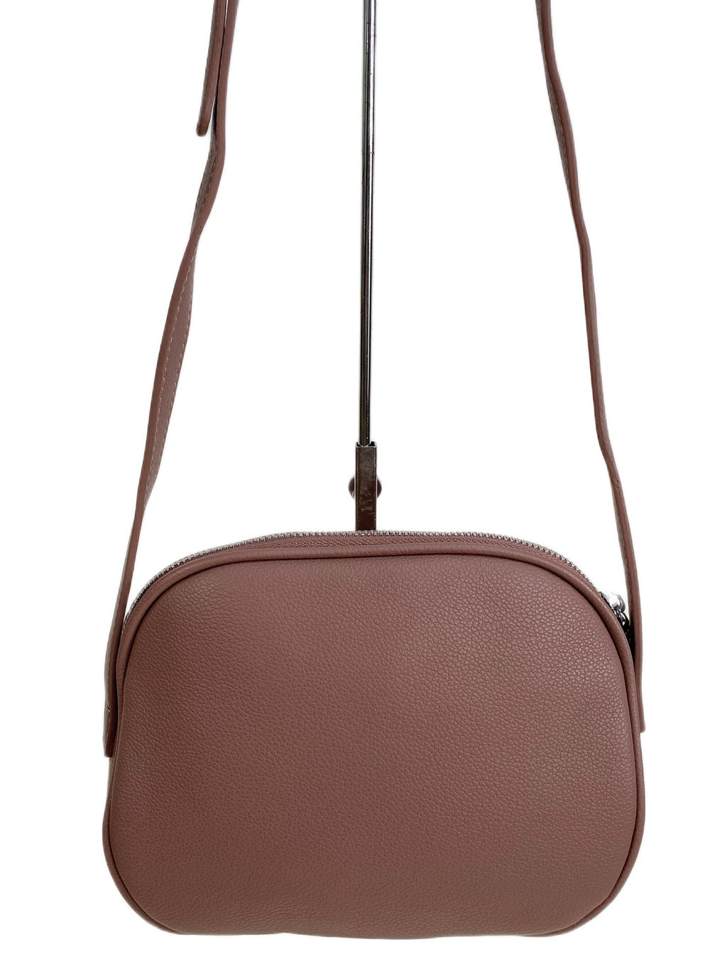 Женская сумка из искусственной кожи, цвет пудра - Greta фото 2