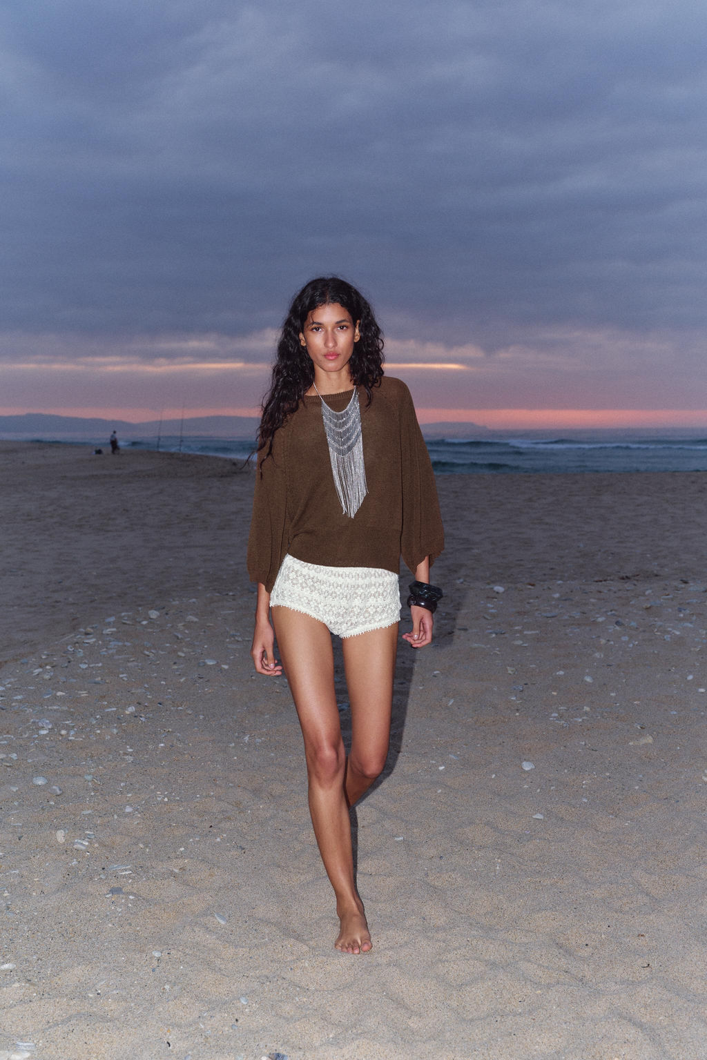 KNIT SWEATER WITH LOOSE-FIT SLEEVES - Zara фото 20