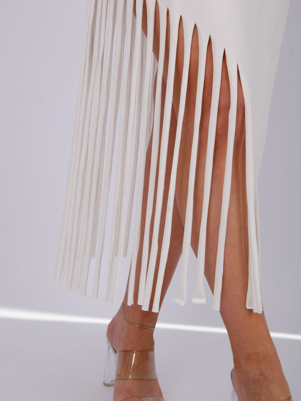 Платье Калипсо 6 молоко, трикотаж - Малина фото 9