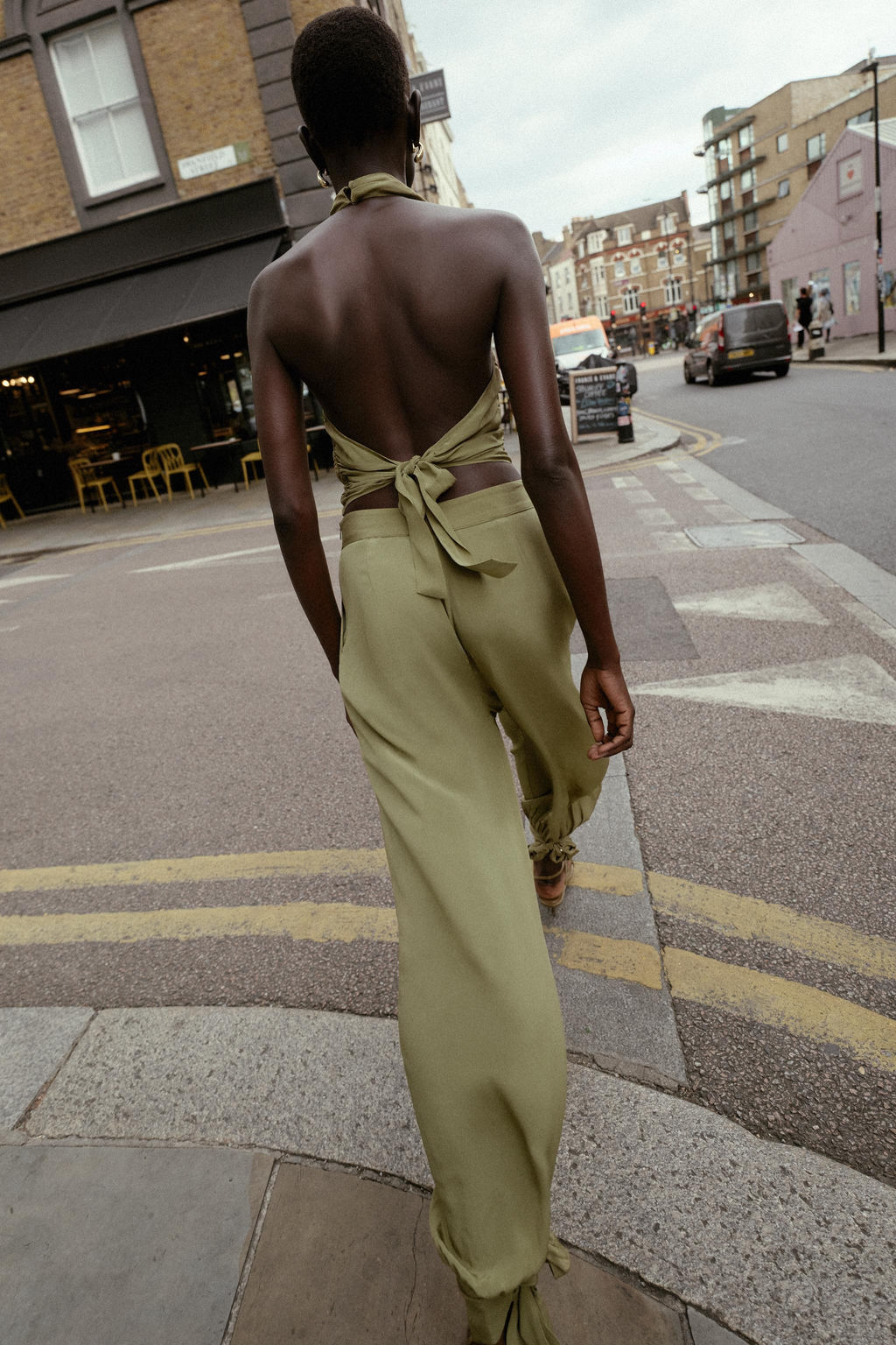 CUFFED HEM BALLOON TROUSERS - Zara фото 4
