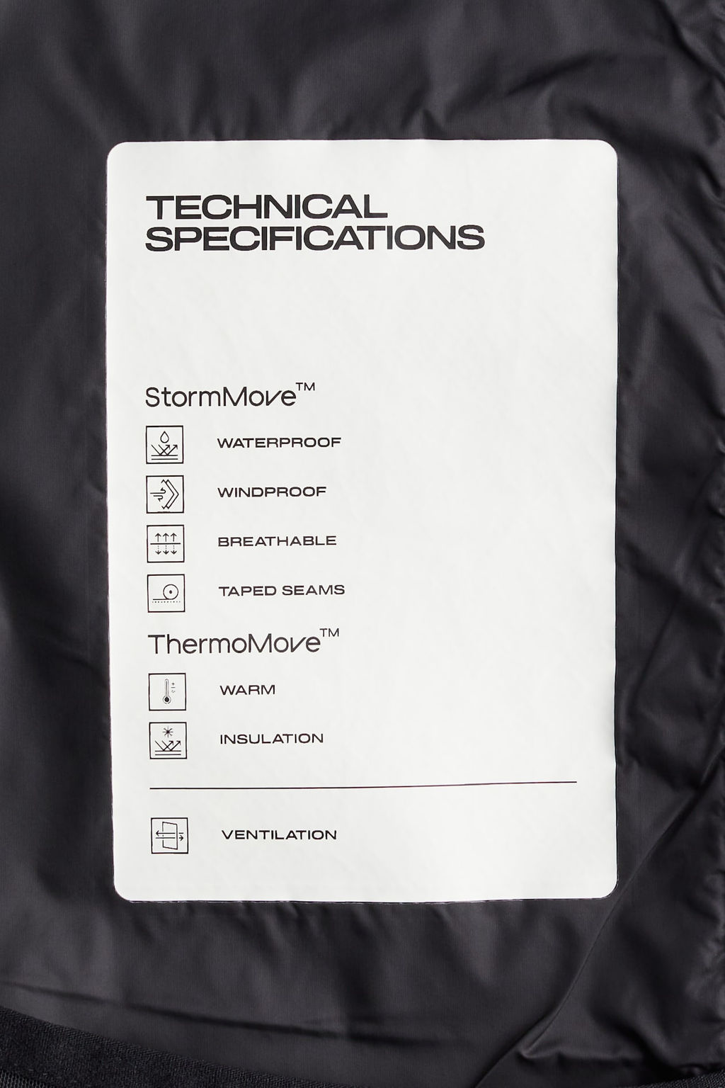 Chaqueta de esqui en StormMove Regular Fit - H&m фото 8