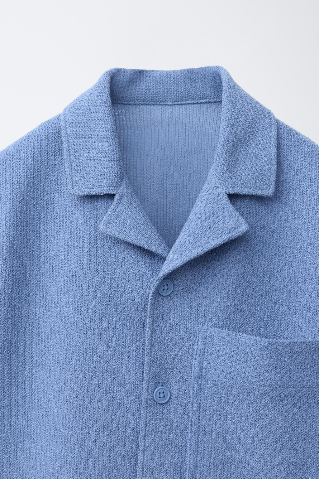 CAMISA BOWLING R?STICA / Azul - Zara фото 3