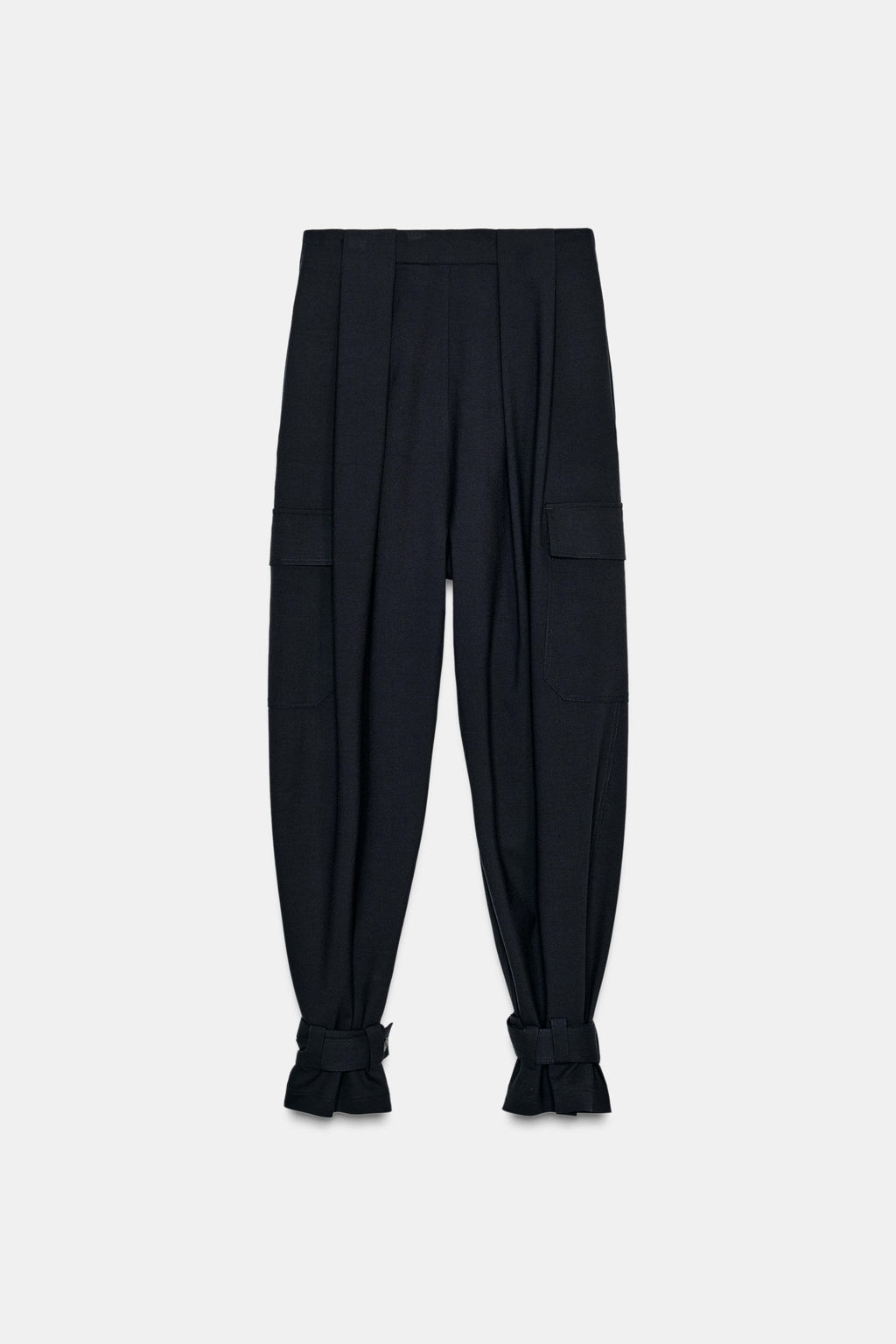 ZW COLLECTION LIMITED EDITION CARGO TROUSERS WITH PLEATS - Zara фото 6