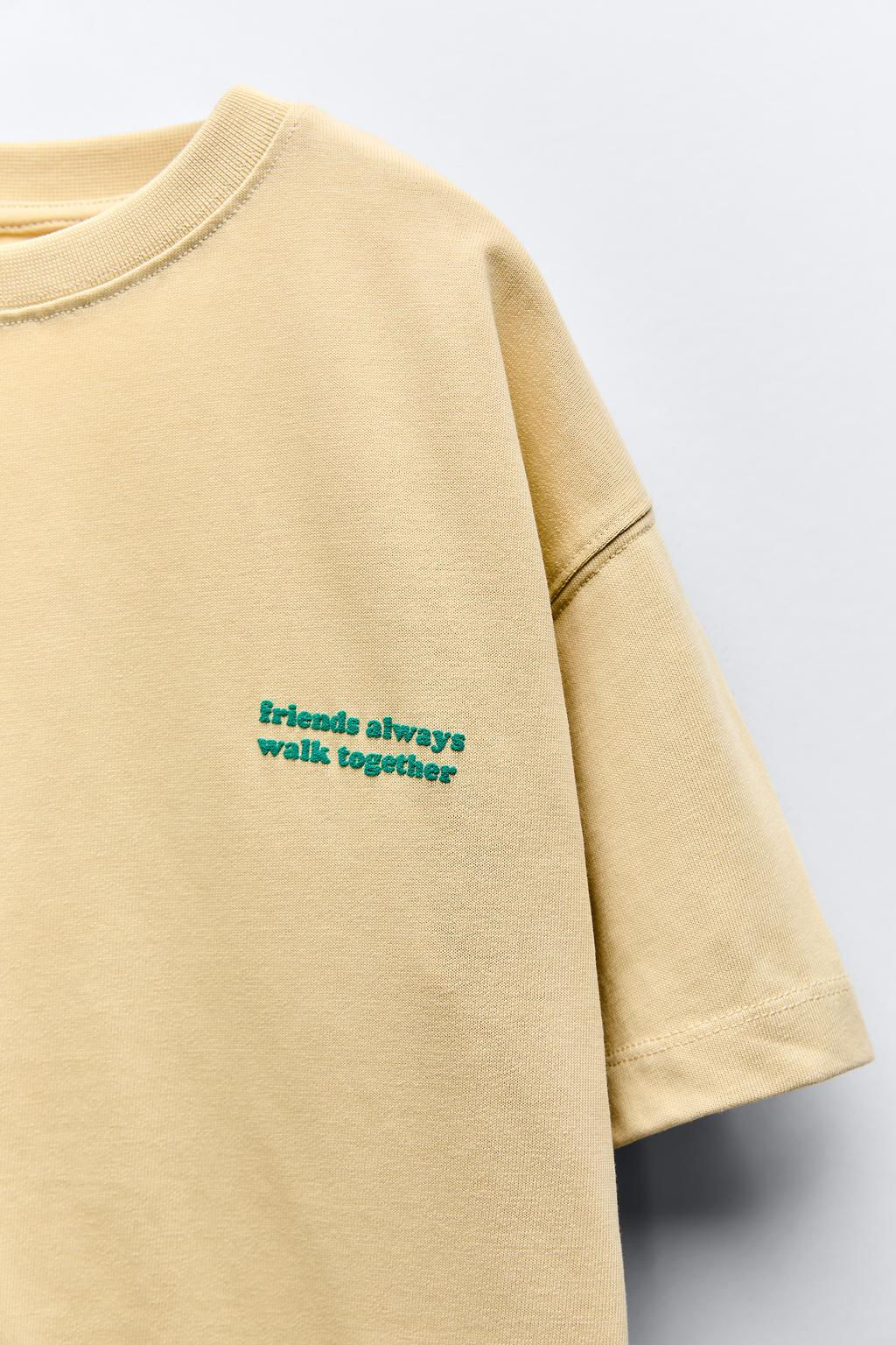 SLOGAN T-SHIRT - Zara фото 3