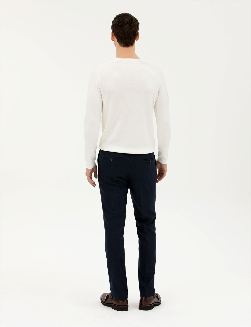Lacivert Slim Fit Kuma_ Pantolon - Pierre cardin фото 4