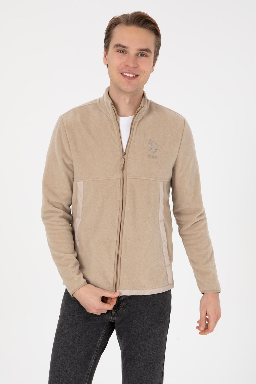 Erkek Koyu Bej _rme H_rka