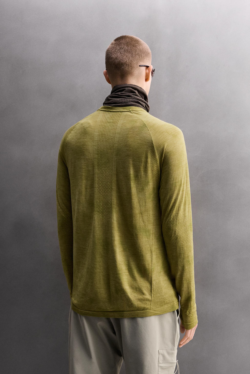 WOOL BLEND BASE LAYER T-SHIRT - Zara фото 3
