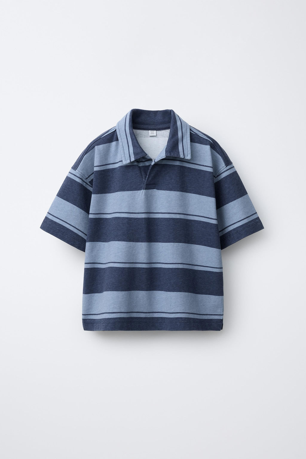 STRIPED SWEATSHIRT POLO SHIRT - Zara фото 5