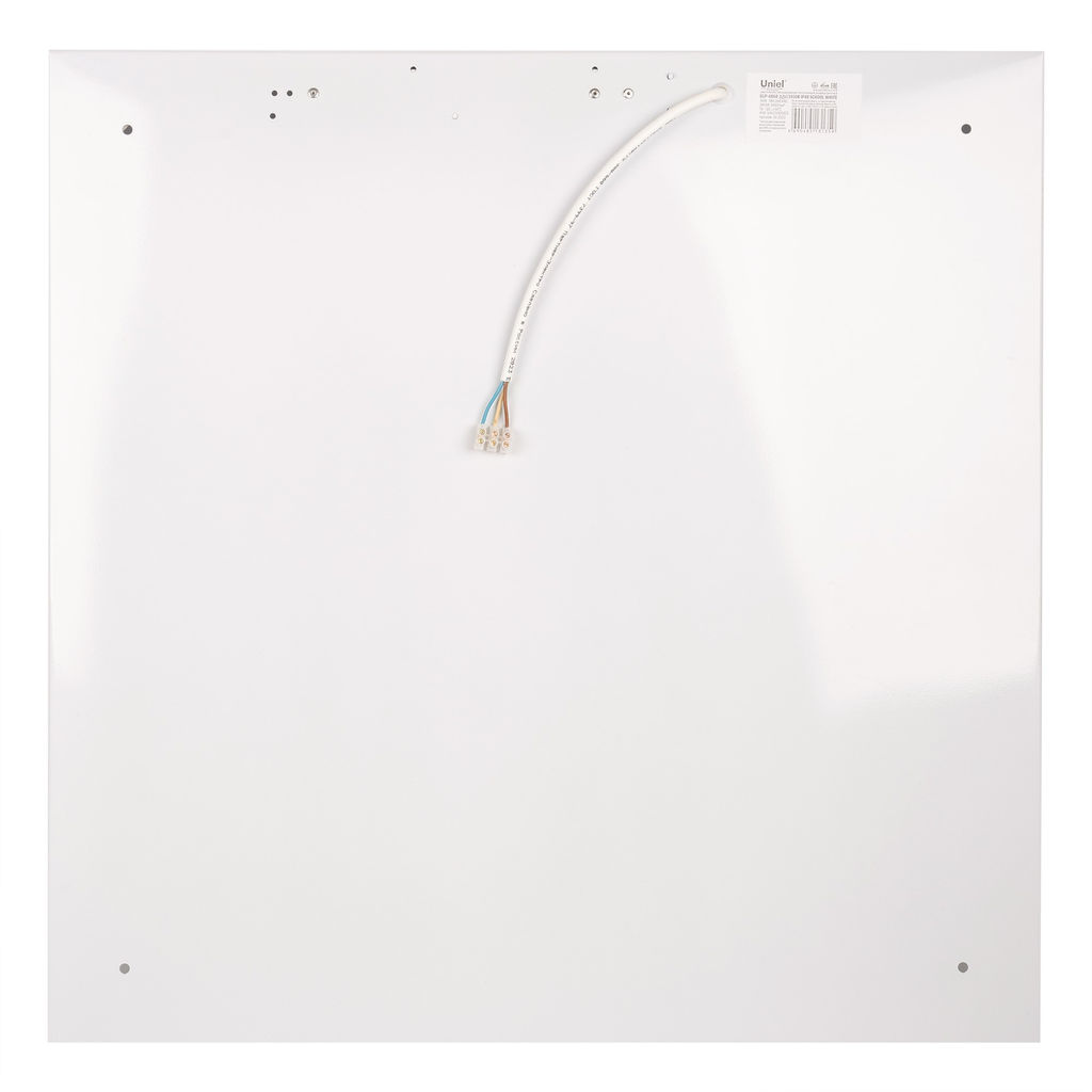 ULP-6060 36W/3950К IP40 SCHOOL WHITE Светильник светодиодный потолочный универсальный. Белый свет (3950K). 6560Лм. Корпус белый. В комплекте с и/п. ТМ Uniel.