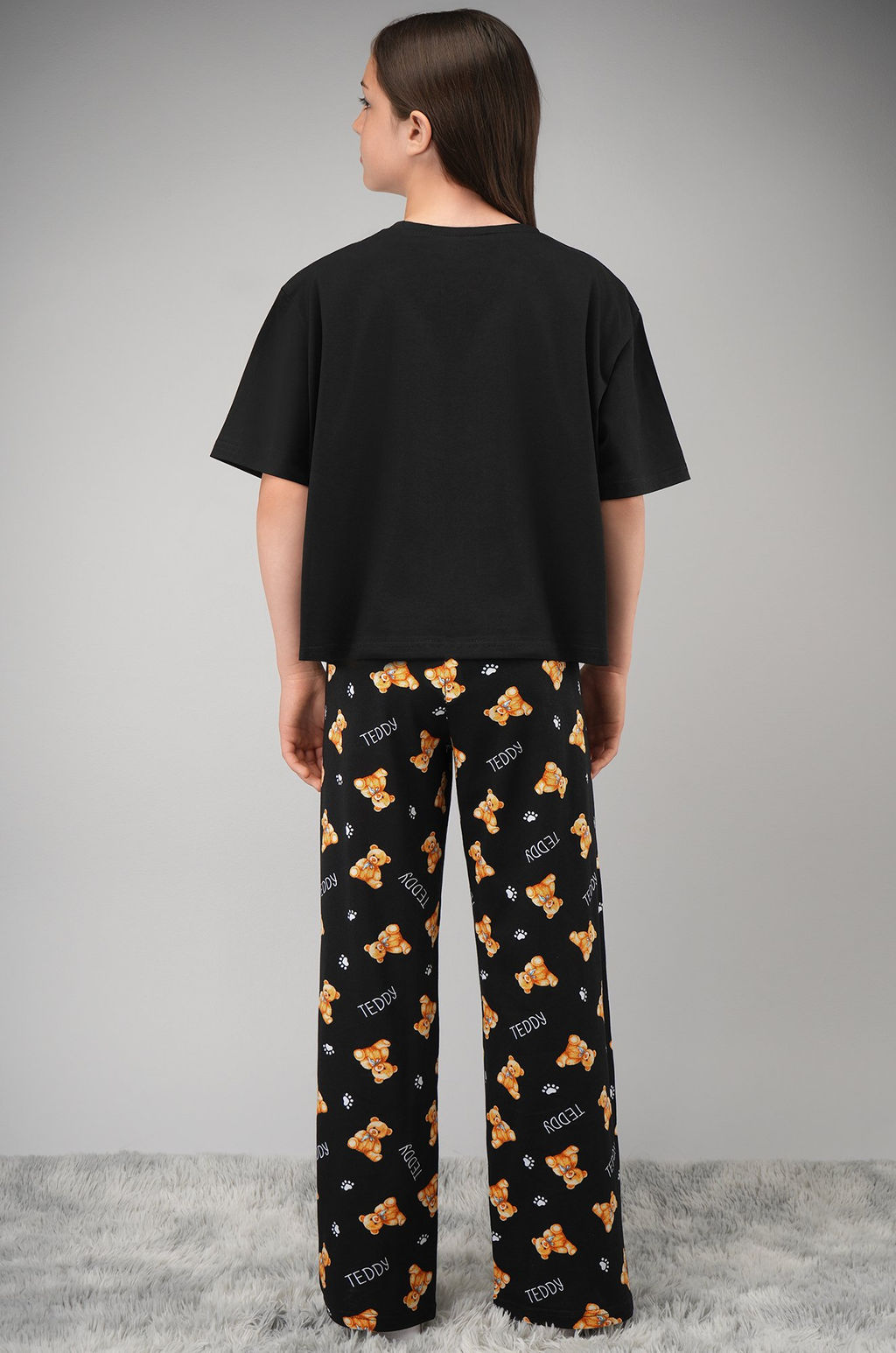 Хлопковая пижама для девочки Happyfox