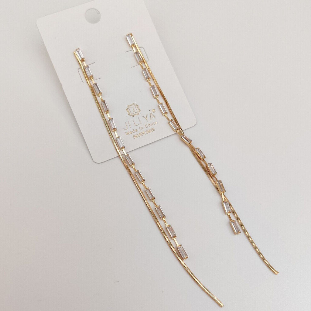 Длинные серьги