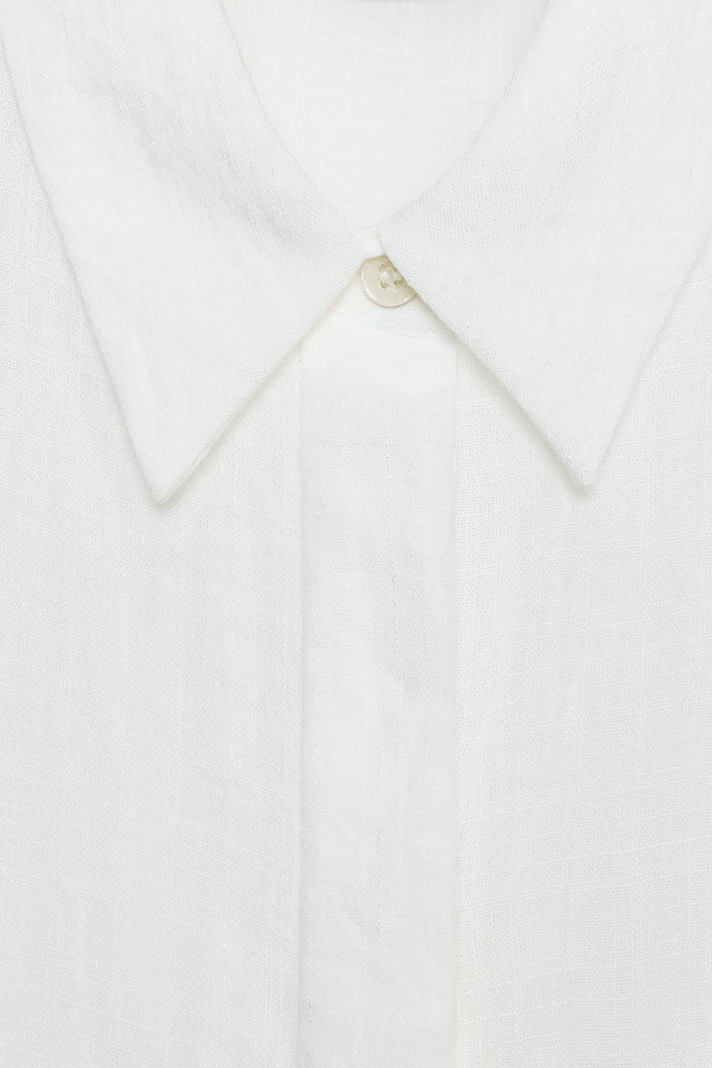 HEMSTITCH SHORT SHIRT - Zara фото 11