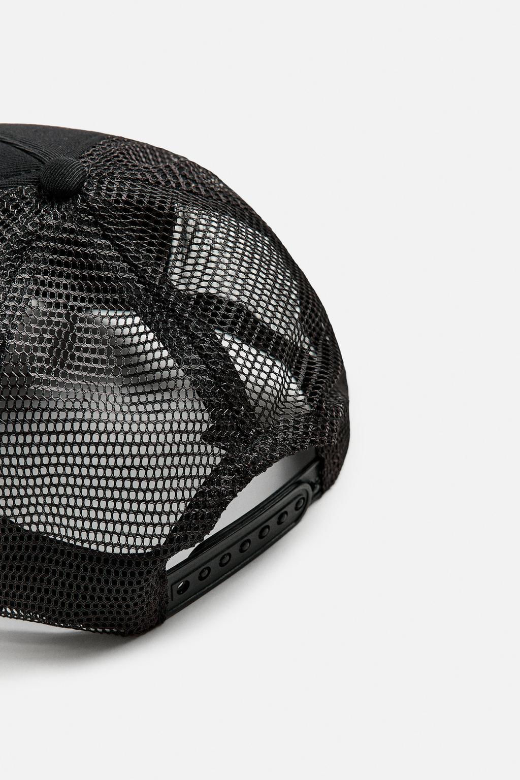 CAP WITH CONTRAST EMBROIDERY - Zara фото 7