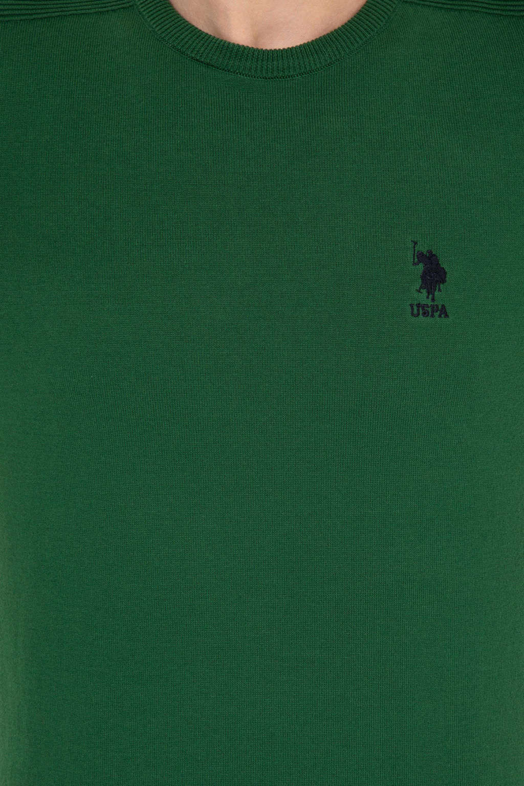 Мужской зеленый базовый свитер Неожиданная скидка в корзине - U.s. polo assn фото 18