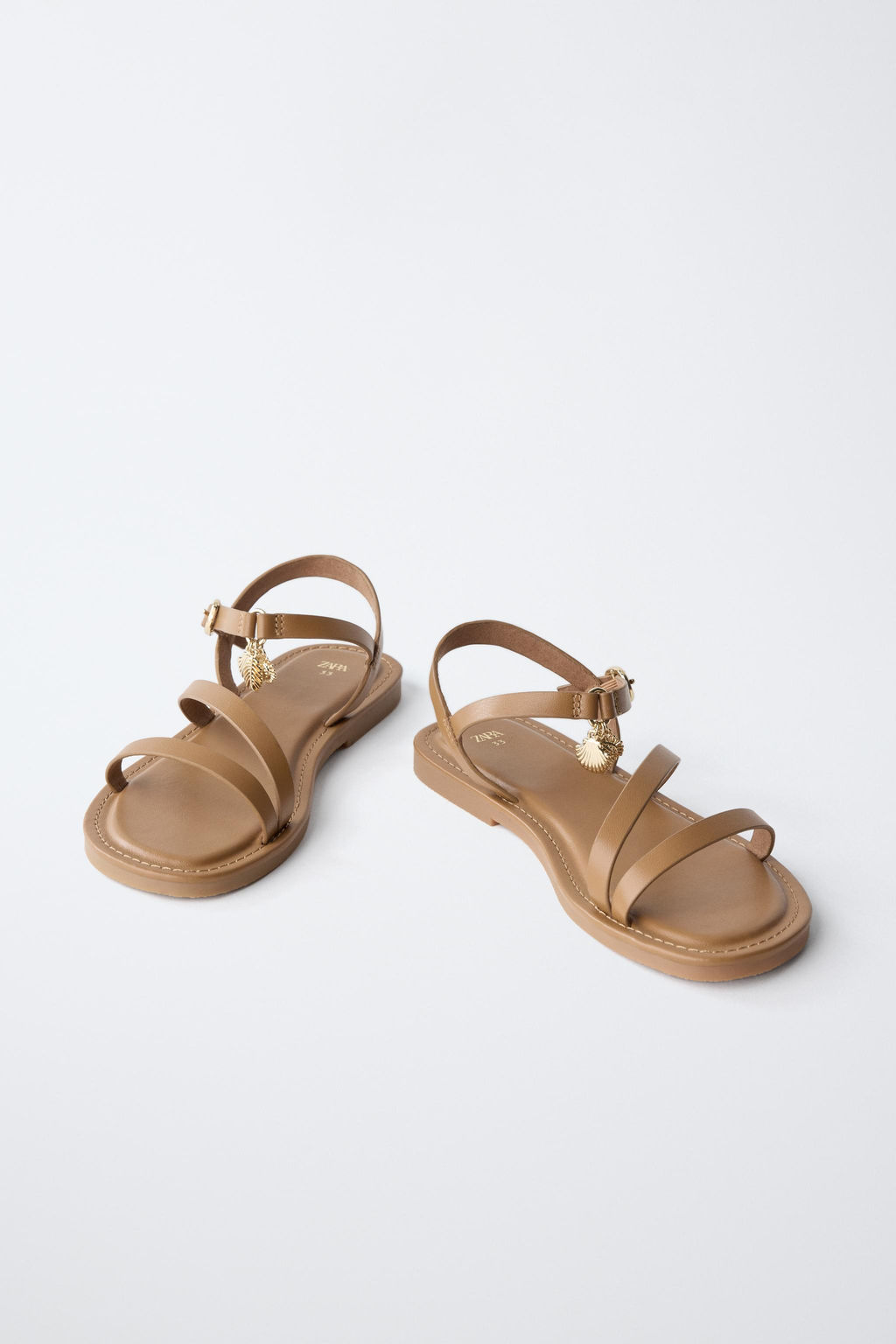 SANDALIA CHARMS / Marr?n - Zara фото 4