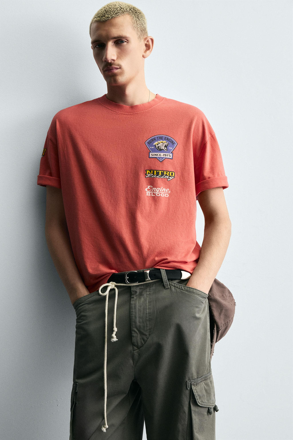MOTOR GRAPHICS T-SHIRT - Zara фото 5