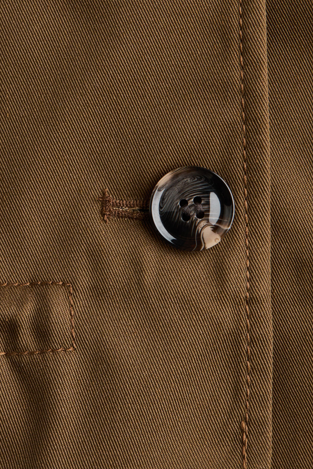 Chaqueta de sarga con cuello chimenea - H&m фото 8