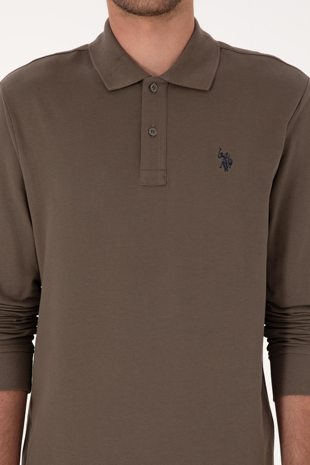 Erkek Vizon Basic Sweatshirt Sepette S_rpriz _ndirim - U.s. polo assn фото 6