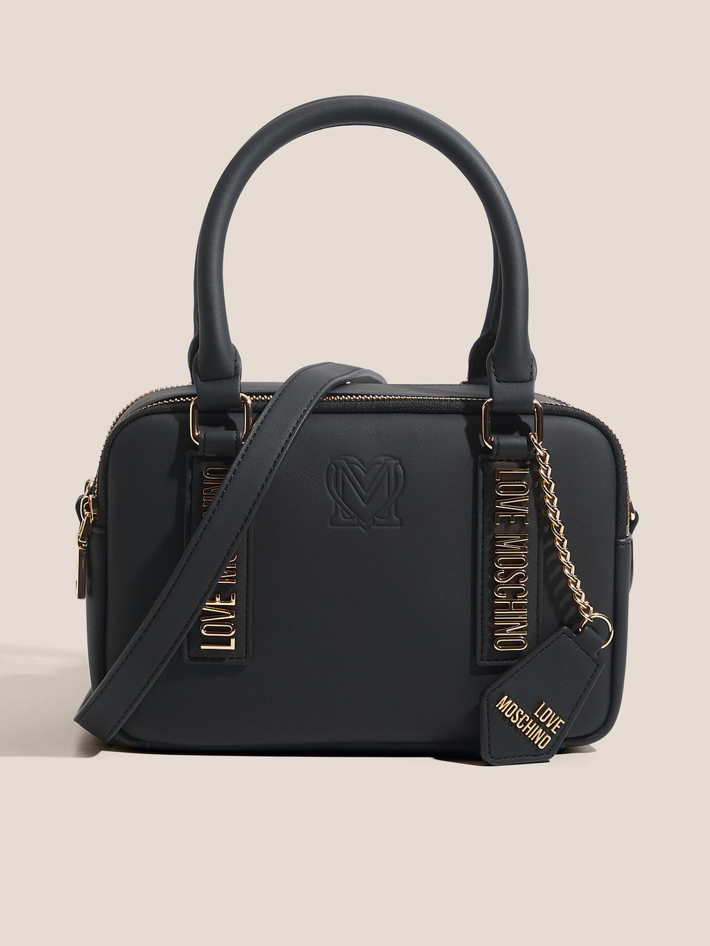 Женская сумка с ручками LOVE MOSCHINO PURE ESSENTIAL Артикул 4561265, черный