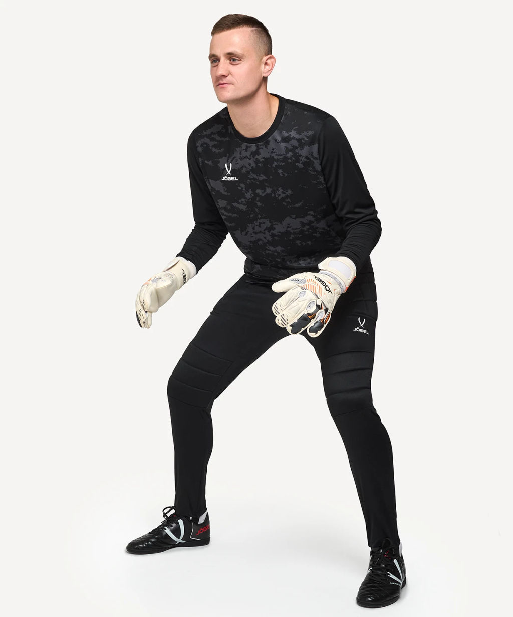 Свитер вратарский JOGEL DIVISION PerFormDRY GK Splash, черный фото 8