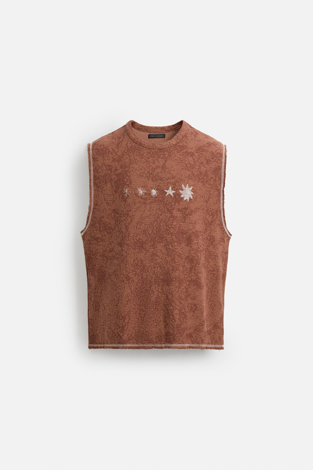 WASHED KNIT TANK TOP - Zara фото 6