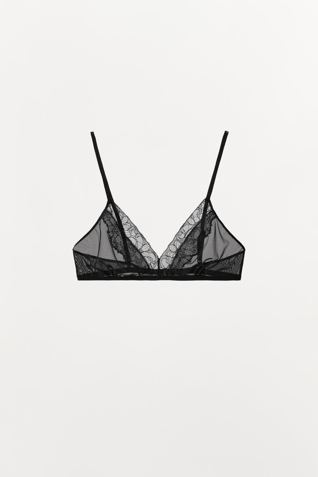 LACE MESH BRALETTE - Zara фото 5