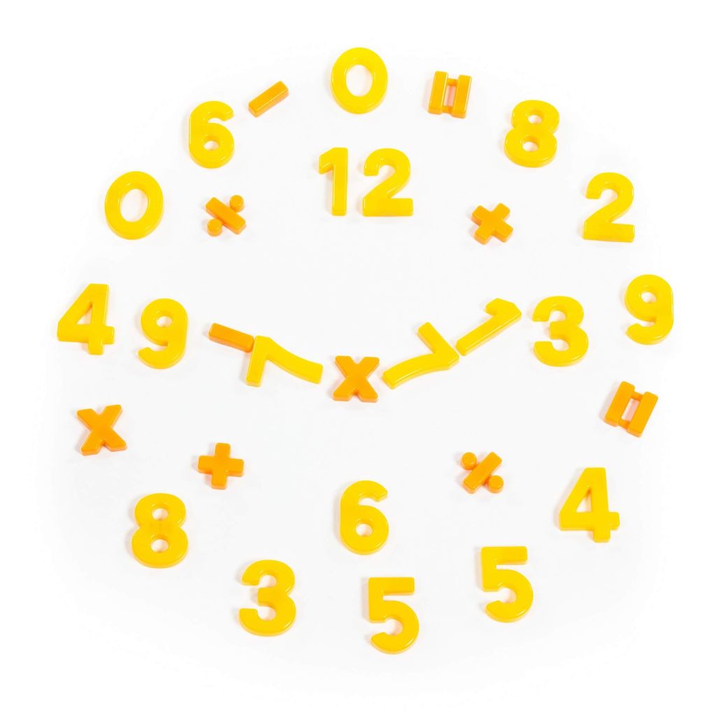 Набор Первые уроки на магнитах (20 цифр + 10 математических знаков) (в пакете) - Полесье фото 3