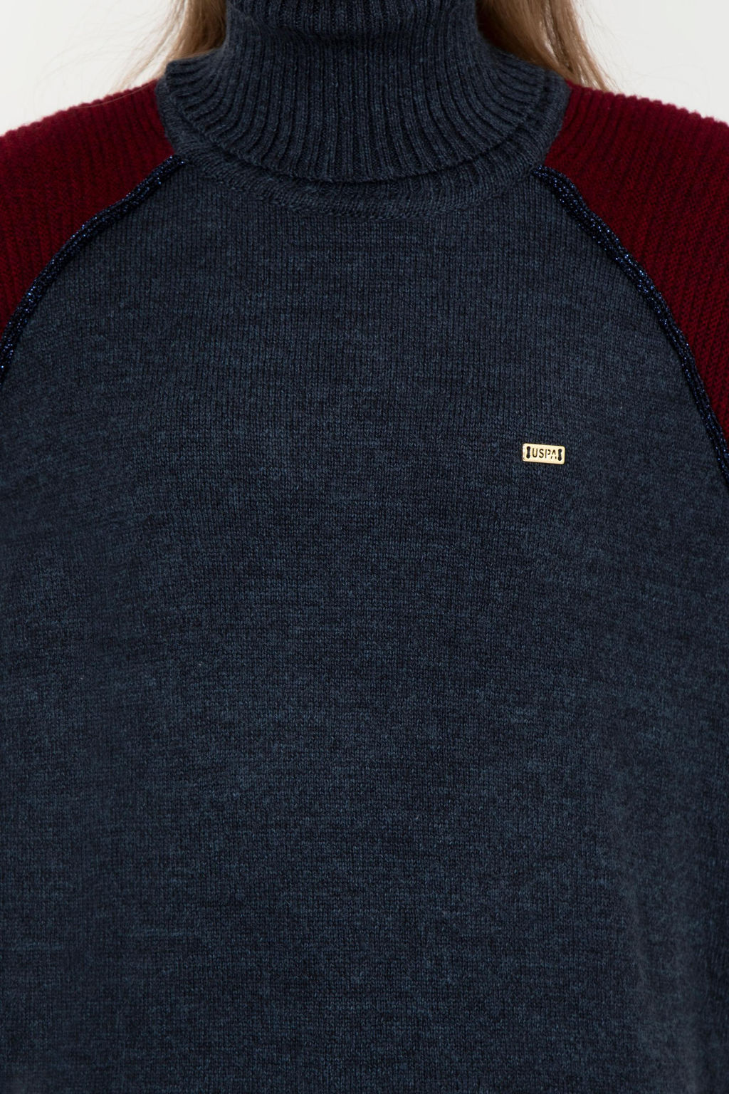 Kad_n Lacivert Kazak