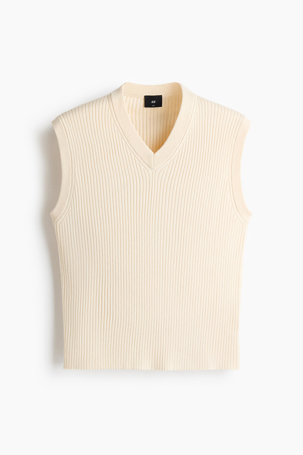 Su?ter sin mangas en canal? Slim Fit - H&m фото 2