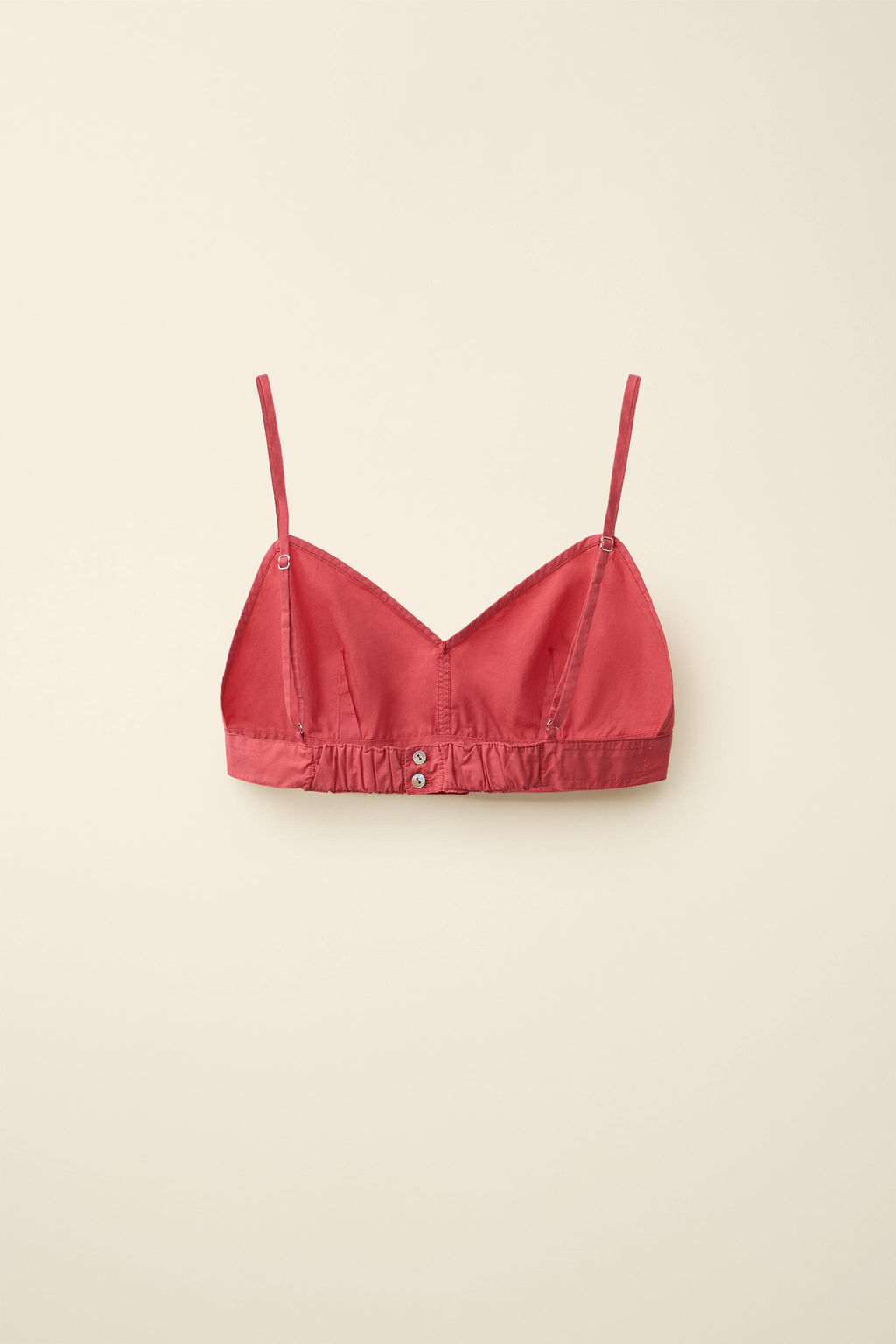 TOP POPEL?N CREATED BY CARAMEL LONDON X ZARA / Rojo