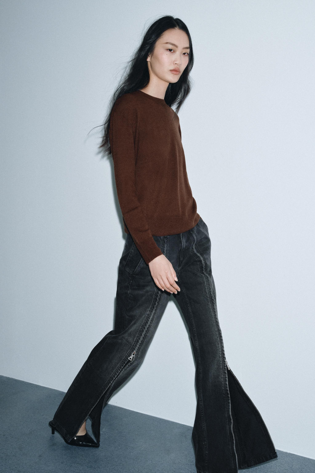 100% EXTRA SOFT WOOL JUMPER - Zara фото 4