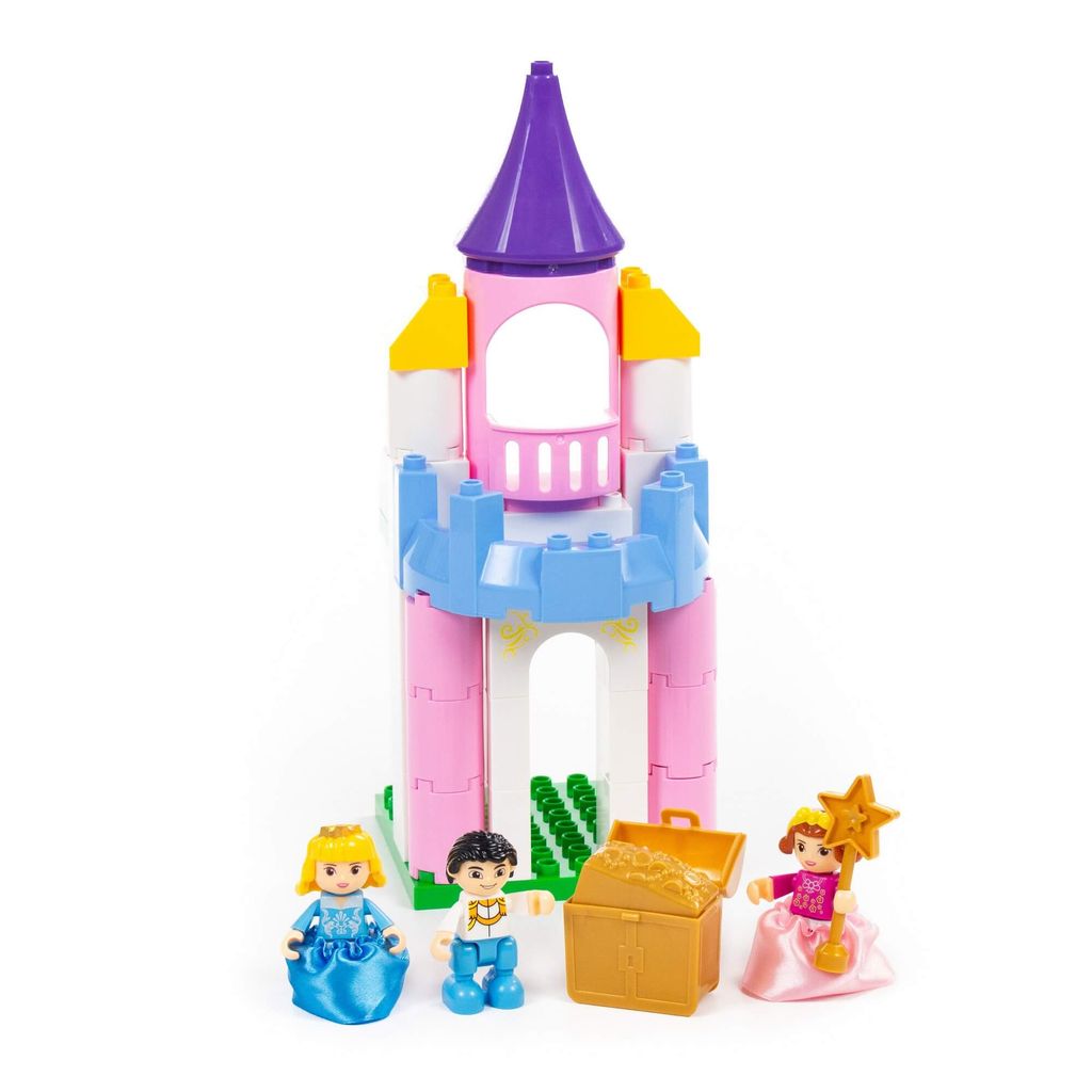 Конструктор Макси - Весёлая принцесса (146 элементов) (в коробке) - Полесье фото 6