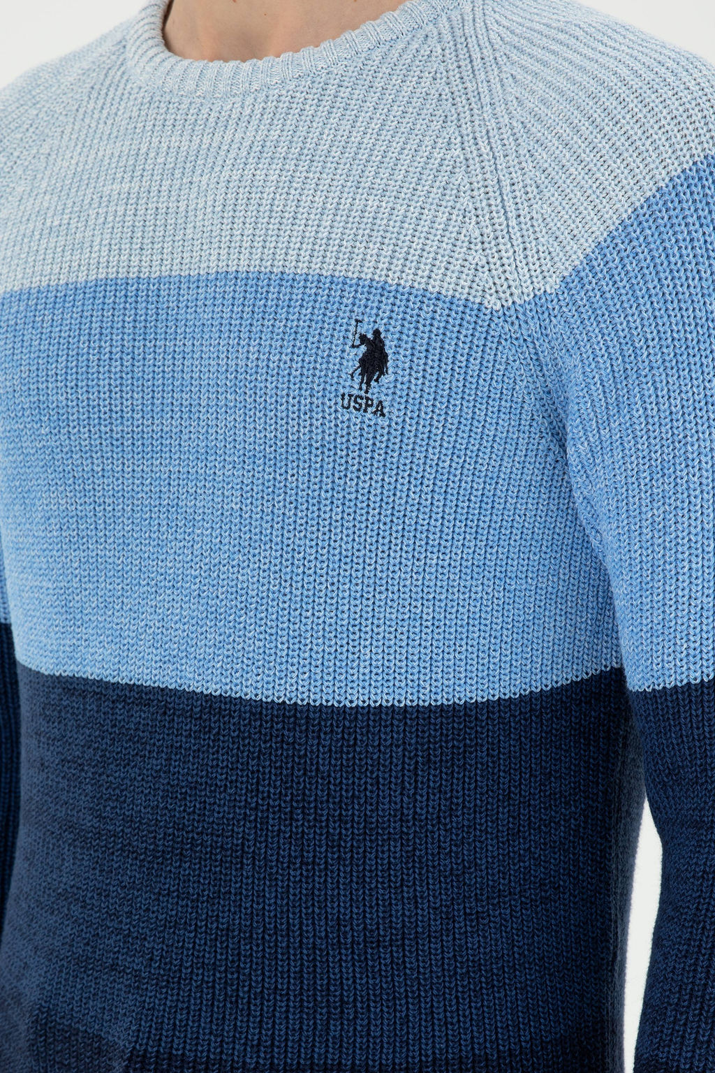 Мужской темно-синий свитер Неожиданная скидка в корзине - U.s. polo assn фото 14