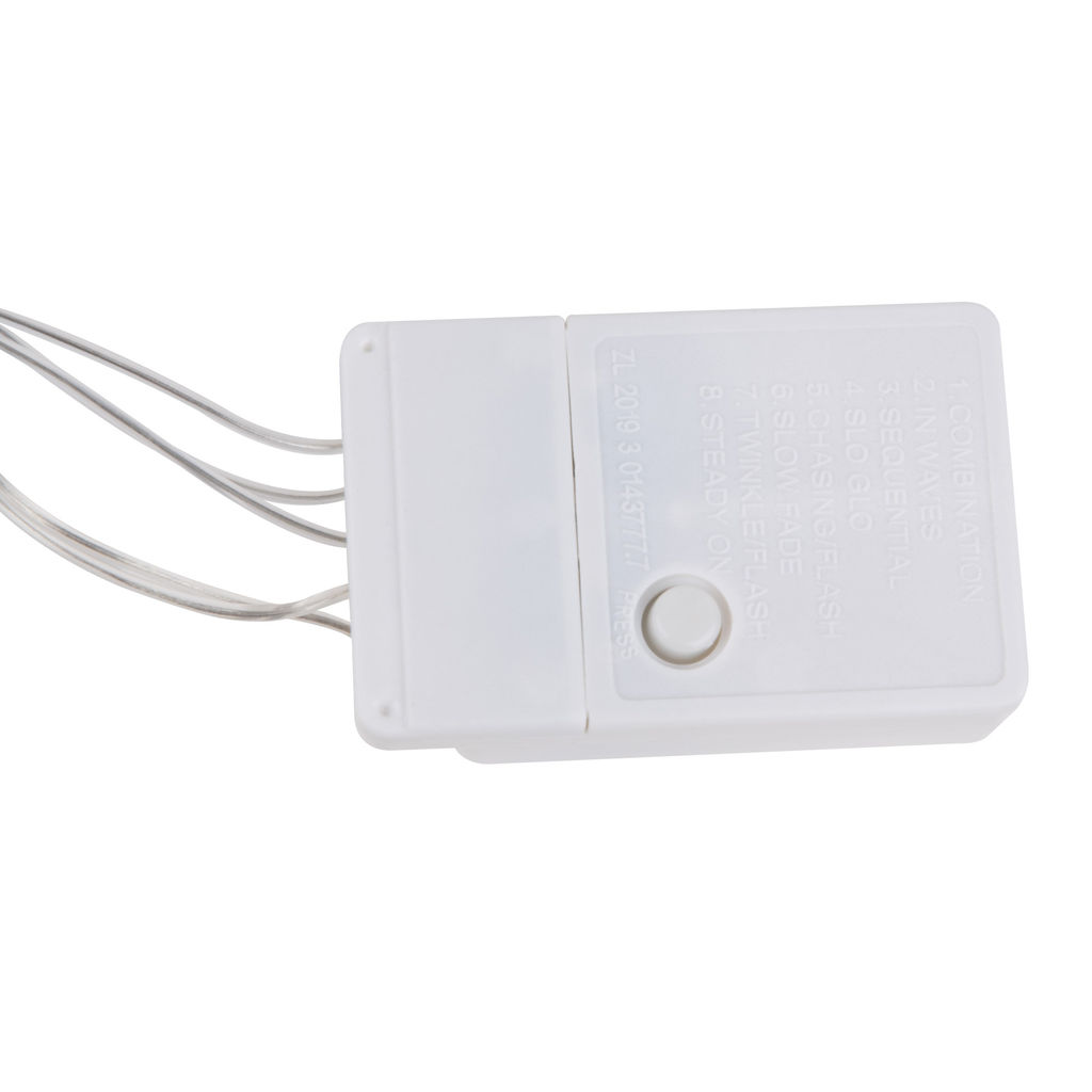 ULD-B2005-048/DTA MULTI IP20 Бахрома светодиодная, 2м. 48 светодиодов. Разноцветный свет. Провод прозрачный. ТМ Uniel - Volpe фото 7