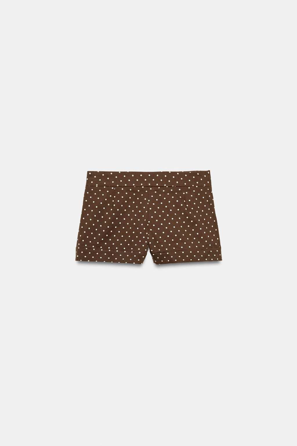 SHORTS MINI LUNARES / marron/blanco - Zara фото 4