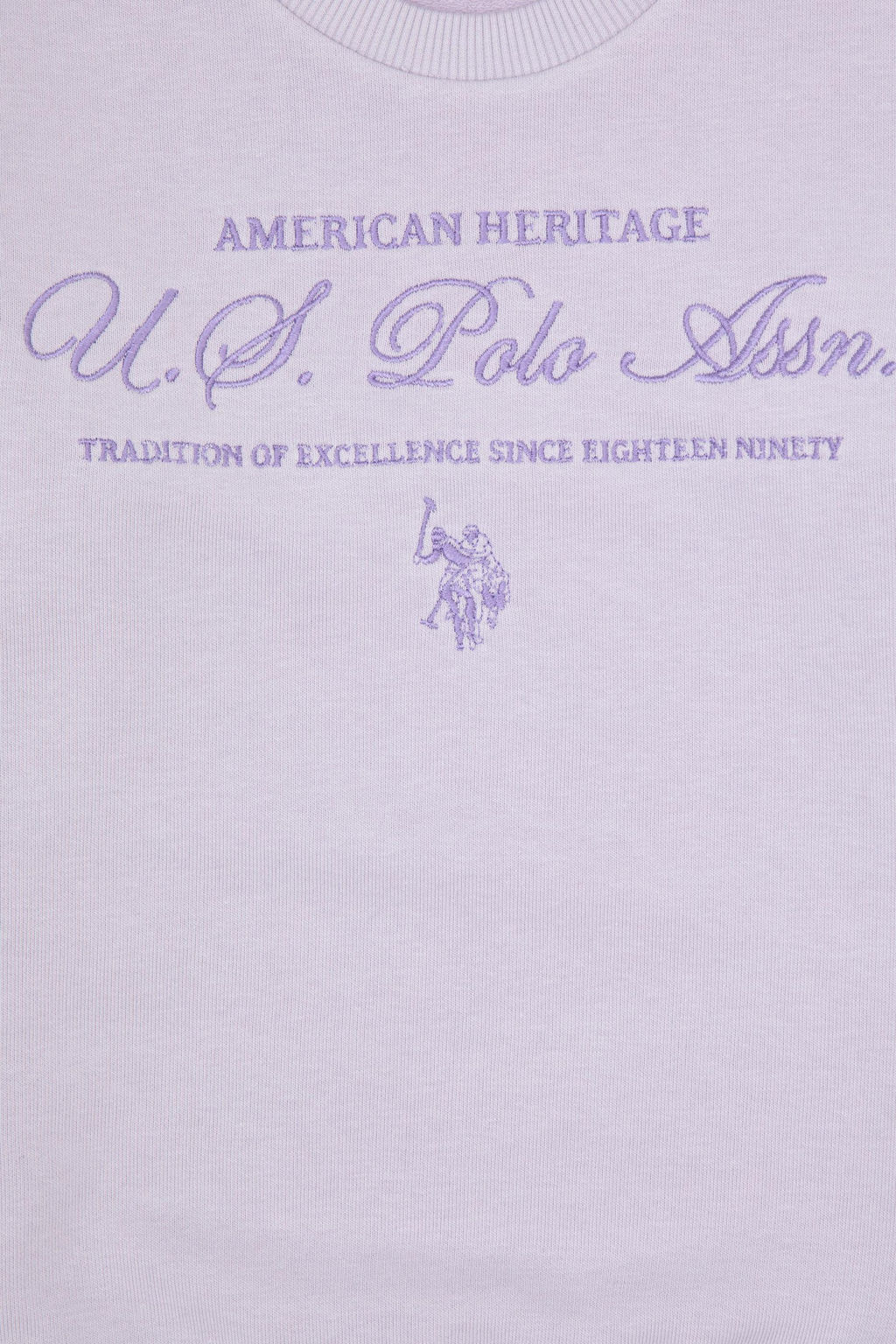 K_z _ocuk Lila Pijama Tak_m_ Sepette S_rpriz _ndirim - U.s. polo assn фото 6